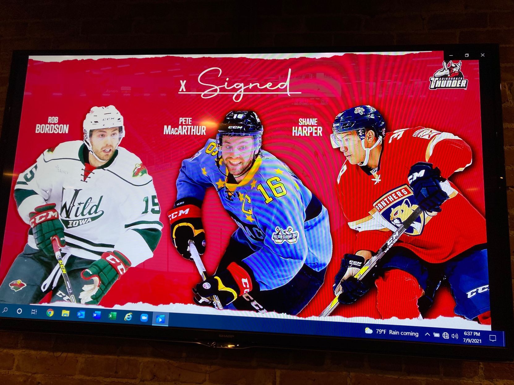 Thunder signings
